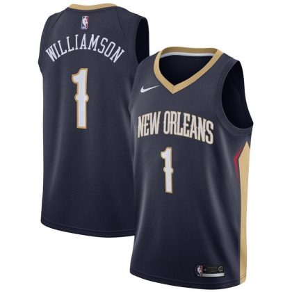 Zion Williamson New Orleans Pelicans 2019 NBA Draft First Round Pick S - Black