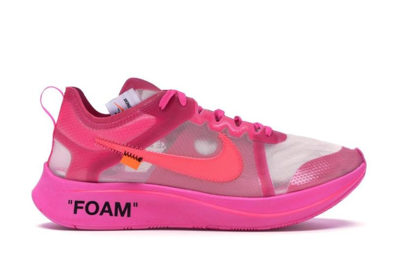 Zoom Fly Off-White Pink - Pink